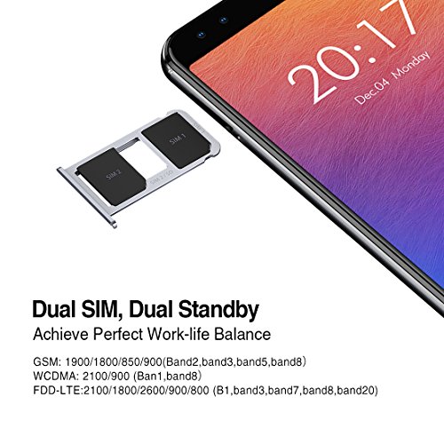 Ulefone 6350mAh Quad Kamera Smartphone, Power 3S Octa-Kern-Handy|6,0 