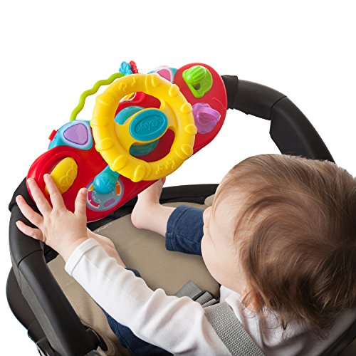 Playgro 0186362 Plüschauto mit Lenkrad, Musik und Lichteffekten, mehrfarbig - 11