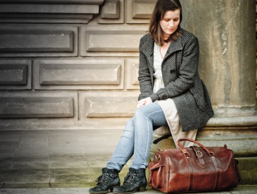 Gusti Leder nature „Robin“ Reisetasche Handgepäck Sporttasche Wochenendtrip Tasche Umhängetasche Ledertasche Freizeittasche Groß Stylisch Lederreisetasche Henkel Damen Herren Vintage Retro Style V26 - 8