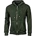 Produktbild Albatros 264240-667-L Sweatshirt-Jacke Scout Größe L, Oliv / Schwarz, L