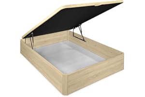 Mattfy - Canapé Abatible Extra Reforzado Gran Capacidad con Tapa Transpirable, Esquinas Redondeadas, 150 x 190, Cambria