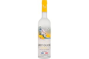 GREY GOOSE Le Citron, Premium Lemon Flavoured French Vodka, 40% ABV, 70cl / 700ml, Made with GREY GOOSE Vodka with Essence from French Menton Region Lemons