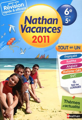 Download Nathan vacances - tout en un - de la 6e vers la 5e
