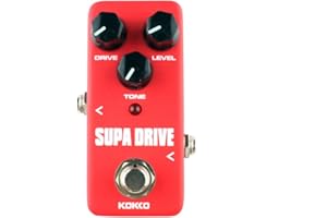 Tongping Kokko E-Gitarre Effektpedal True Bypass Vollmetallgehäuse (SUPA DRIVE)