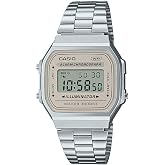 Casio A168WA-8AYDF Kol Saati, Retro, Digital, Gri, Unisex