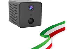 LKM security Mini Telecamera Con Sim Smart Gekocam EVO a batteria 4G/LTE Risoluzione 1080P con visione Notturna fino a 5 metri
