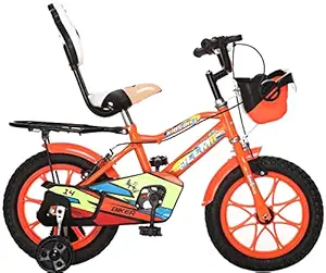 Ollmii Kids Cycle for 3 to 5 years , Fluorescent Orange