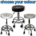 WHITE THERAPY STOOL SALON SPA BEAUTY MASSAGE GAS LIFT CHAIR MANICURE THERAPIST