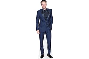 CELEBRITY CUTOUTS Robert Pattinson (Blue Suit) tamano natural