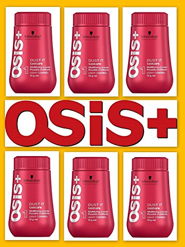 OSIS Dust It ~ Mattifying Powder by Schwarzkopf .35oz (6 pack)!