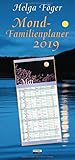 Mond-Familienplaner 2019: Wandkalender by