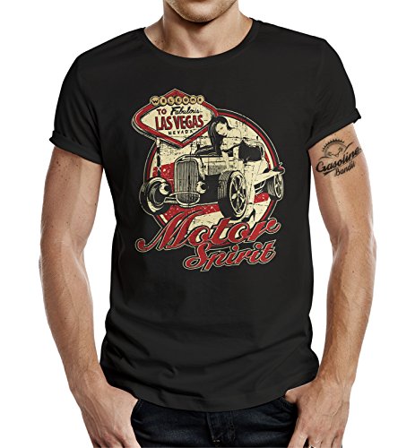 GASOLINE BANDIT® Biker T-Shirt: Motor Spirit-XXXXL GASOLINE BANDIT® Biker T-Shirt: Motor Spirit-XXXXL