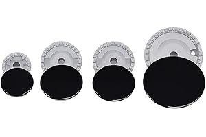 HS PRODUCTS Kit de recambios de cocina a gas 8 piezas – 4 quemadores + 4 platos compatibles con Ariston, Nardi y otros modelos | Accesorios de cocina de alta calidad