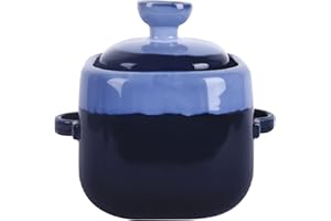 Vencer Ceramic Fermentation Crock,Sauerkraut Crock,Fermentation Jar,2 Liter With Lid,Ceramics Fermentation Tank for Fermenting or Pickling Pickles,Sauerkraut,Kimchi,Vegetables,Kombucha,VHF-015