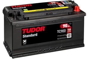 Tudor TC900 Batería de coche Tudor 90Ah 720A, Gama Standard para Automóviles de turismo