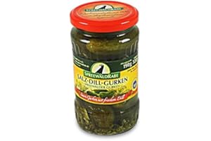 SPREEWALD RABE Salz-Dill-Gurken von Spreewald-Rabe (370 ml Glas)