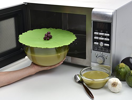 Charles Viancin Grape Luftdichter Deckel, Silikon, 28 cm, grün - 5