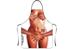 Anzhee Motiv Schürze,Lustige Küchenschürze, sexy Männerschürzen Damenschürze, grillmeister schürze,grillschürze für männer Damen