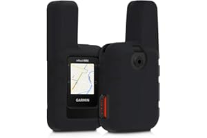 kwmobile Étui Compatible avec Garmin inReach Mini - Housse de Protection en Silicone pour Navigateur GPS Pédestre - Noir