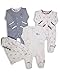The Essential One - 3 Pack Baby Girl Floral Sleepsuits - ESS114
