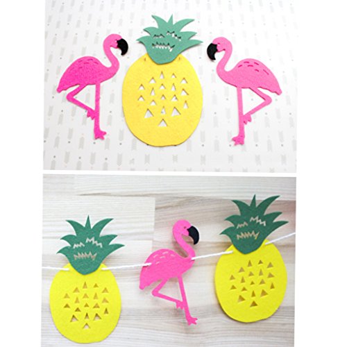 Gazechimp Tropische Ananas Banner Girlande Sommer Party Dekor - 4