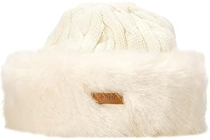 Barts Cable Knit Faux Fur Beanie Winter