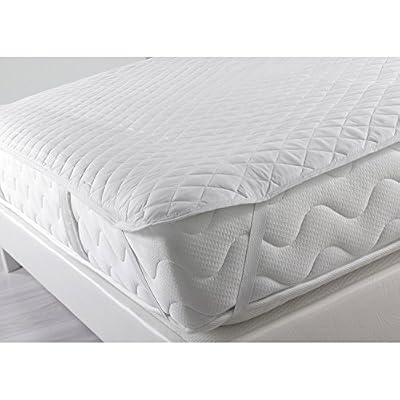 Douceur d'Intérieur Sur-Matelas avec Elastiques Microfibre Unie 140 x 190 cm