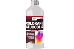 ARCANE INDUSTRIES Dose de Colorant, pour Enduit stuc, Stucco, venitien Colorant stuccolis - 250 ML Gris Graphite
