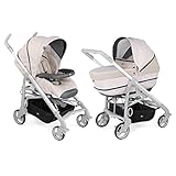 kinderwagen chicco trio Mit Einhand-Schließmechanismus, der praktisch und intuitiv ist sowie ein umsetzbarer Sitz - Blickrichtung zu den Eltern oder zur Straße, um Spaziergänge noch schöner zu genießen.