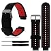 Produktbild myqyiyi Silikon-Armband Smartwatch für Garmin Forerunner 230/235/630 (rot)