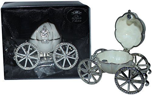 silver plated royal carriage trinket box one