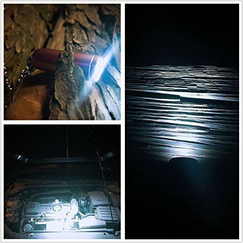 wuben G344 Mini Taschenlampe Leistungsstarke USB wiederaufladbar wasserdicht Cree XP-G2 LED T6 Aluminiumlegierung Form von Ball gold - 6