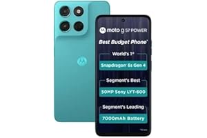 Motorola G57 Power 5G (Fluidity, 8GB RAM, 128GB Storage)| Snapdragon 6s Gen 4 Processor | 6.72" FHD+ Display | 50MP LYT-600 +