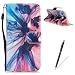 Produktbild Feeltech Hülle für Samsung Galaxy A5 Folio PU Leder Wallet Karte Halter mit Magnetverschluß und Standfunktion Slim Skin Schale Handytasche - Buntes Farbband