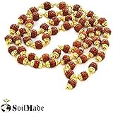 Rudraksh Cap Mala, 100% Original and Very Rare by"Make in India-SoilMade-Pick Use"