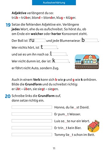 Rechtschreiben und Diktate 3. Klasse - 4