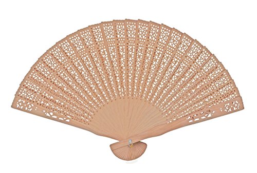 Preisvergleich Produktbild Urban Lifestyle Sandelholz Fächer aus Naturholz (1) Sandelholzfächer