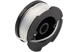 CODKU Strimmer Spool Line Compatible with Black Decker Grass Strimmer Wire A6481 A6485 Spool Line for Reflex Strimmer ST5530-GB GLC3630L20-GB STC1820PC-GB BESTA525-GB, 10m Trimmer Spools Replacement