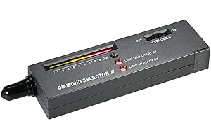 Probador de Diamantes KKnoon Herramienta Portátil de Probador de Piedras Preciosas Selector para Zafiro, Rubí, Cristal, ágata, Jade