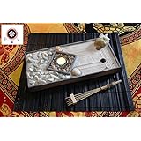 Zen-Garten-Set - Zen Garten - Holz - Teelicht - Räucherstäbchen - Feng Shui - Innerer Frieden - Zen Buddhistische Prinzipien - Yoga-Philosophie - Achtsamkeit