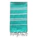 Produktbild HerZton  Hamam-Tuch Aton  Pestemal  Fouta  100cm x 180cm  Auswahl an Farben  Abbildung: Mint