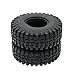 Produktbild RCAWD 1,9 Zoll 105mm RC Reifen Gummireifen für Rc Crawler RC4WD Axial SCX10 D90 1,9 "beadlock Räder P-012 2 Stücke