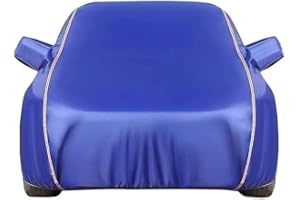 Bâche Voiture Étanche pour Renault Zoe(2012-2022) Housse de Protection Voiture Exterieur,Résistant à la Neige par Tous Les Temps, Coupe-Vent,Durable, et résistante aux Rayures
