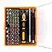 Produktbild CTTMM 53-in-1-Präzisionsschraubendrehersatz, Mini-Laptop-Kombination Schraubendreher-Hardware-Tool Elektronischer Reparatursatz Orange