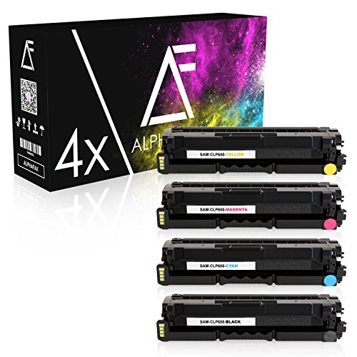 4 Toner kompatibel zu Samsung CLP680, CLP-680 Series, CLX-6260DW, CLX-6260ND, CLX-6260FW Premium Line - CLT-K506L/ELS - Schwarz 6.000 Seiten, Color je 3.500 Seiten
