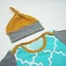 Kolylong Fashion Kids Infant Baby Boys Girls Long Sleeve Romper+Hat Outfits Clothes (9M)
