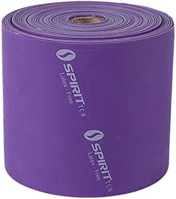 Spirit LatexFREE Flatband heavy - Flat band, gymnastics band, latex 22.8m on a roll, 30-40lbs/13,5-18kg