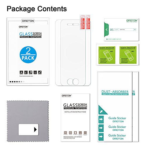 iPhone SE Protector de Pantalla OMOTON 2-Unidades iPhone SE 5S 5 Cristal Templado 9H Dureza Alta Definicion Garant a de por vida reviews iPhone SE Protector de Pantalla OMOTON 2-Unidades iPhone SE 5S 5 Cristal Templado 9H Dureza Alta Definicion Garant a de por vida