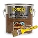 Produktbild Bondex 2,5 Liter Express Garten Holz Lasur Rio Palisander + Xyladecor Pinsel weitere Farbtöne wählbar