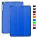 Produktbild KHOMO iPad Mini 1, 2, 3 Hülle Case Dunkelblau Gehäuse mit doppelten Schutz ultra dünn und leicht, Smart Cover - Italic Dark Blue